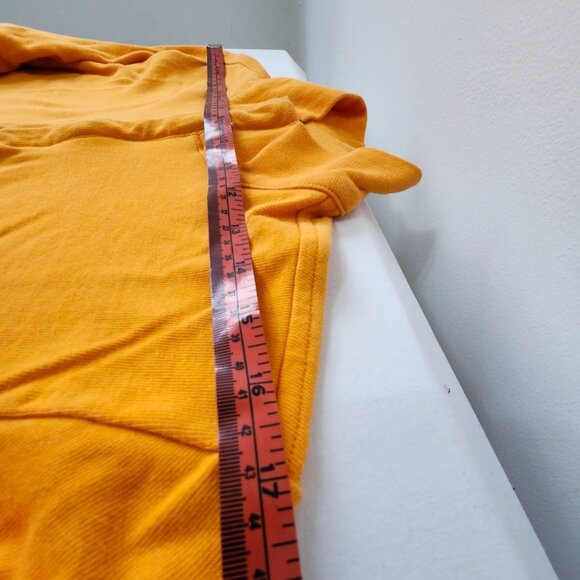 Vtg Steve & Barry's University Sportswear Orange Half-Zip Pullover College Fall - Picture 9 of 10